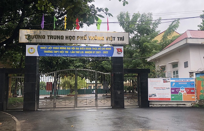 45 học sinh nghi mắc Covid-19, Phú Thọ tạm đóng cửa trường ở hai nơi